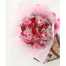 Cymbidiums & Roses